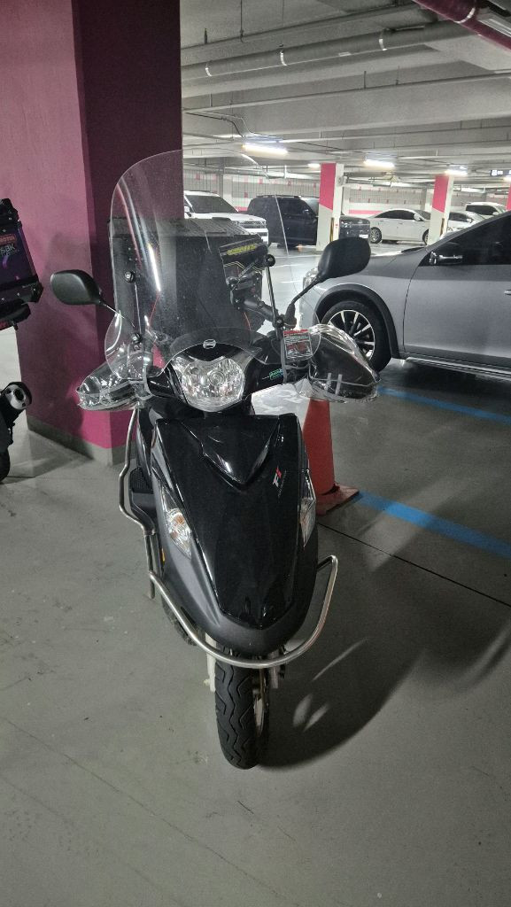 신차급 26년식 배달세팅 vf100r 스쿠터/오토바이 + 헬멧,세나,블랙박스--0