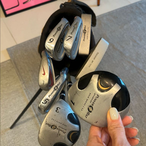 어린이용 파워빌트 골프채 풀세트입니다