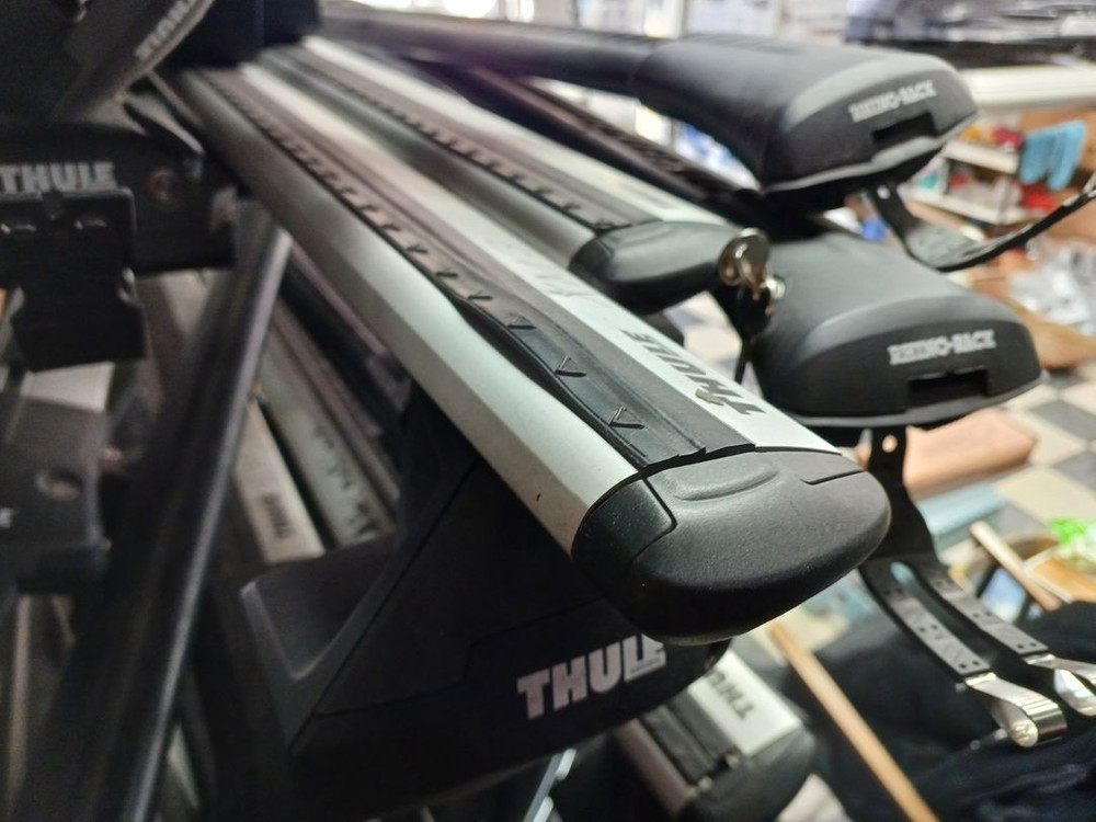 툴레 7106에보 플러쉬레일 은색 중고 가로바 스포티지ql 이미지