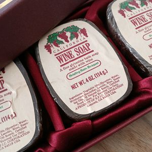 캘리포니아 와인 비누 3개 세트