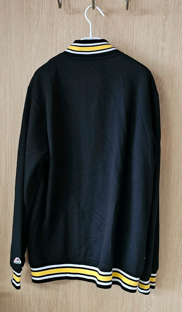 마제스틱 후쿠오카 소프트뱅크 호크스 바시티 자켓 새상품 L 이미지