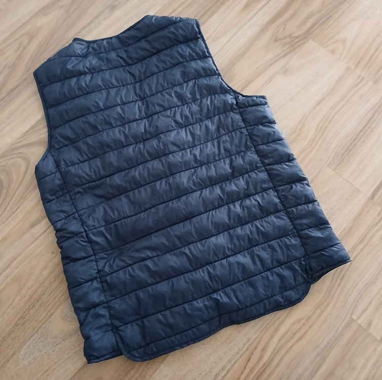 랜더스 브이넥 라이트 경량 패딩 조끼 LD90W NV--1