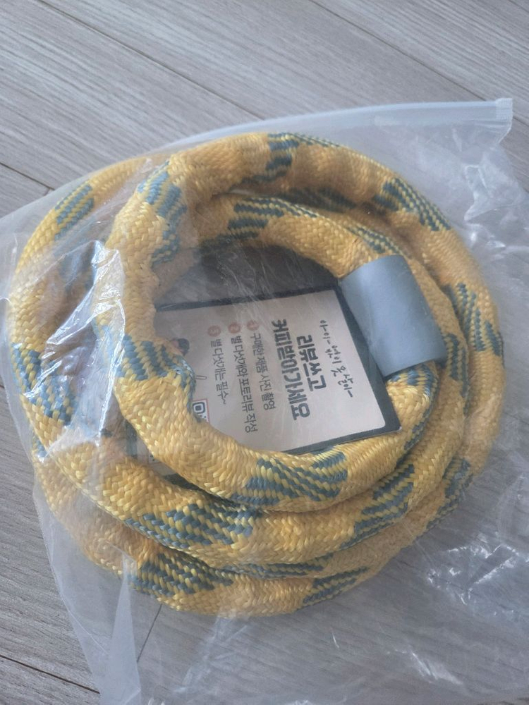 나오픽 실내 무소음 뱃살 훌라후프, 옐로우, 1.5kg 이미지