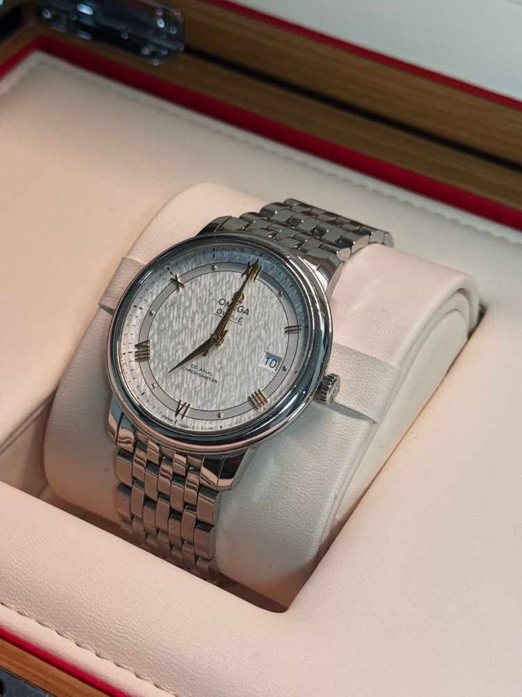 오메가 드빌 프레스티지 39.5mm--1