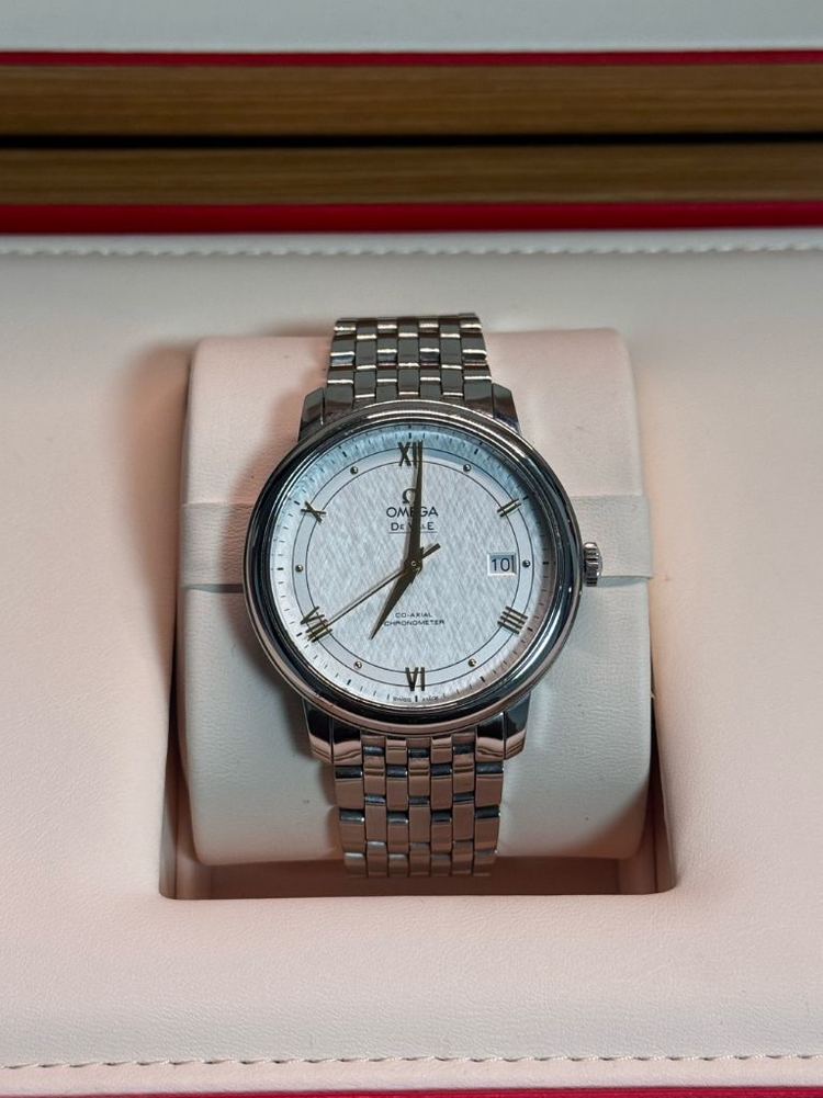 오메가 드빌 프레스티지 39.5mm--2