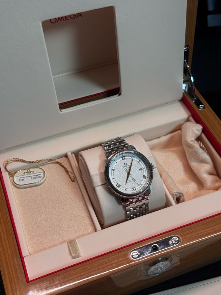 오메가 드빌 프레스티지 39.5mm--5