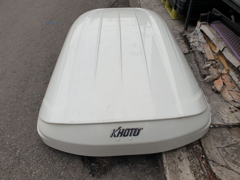 올뉴카니발 코토일체형루프박스 화이트 중고 3대분 이미지