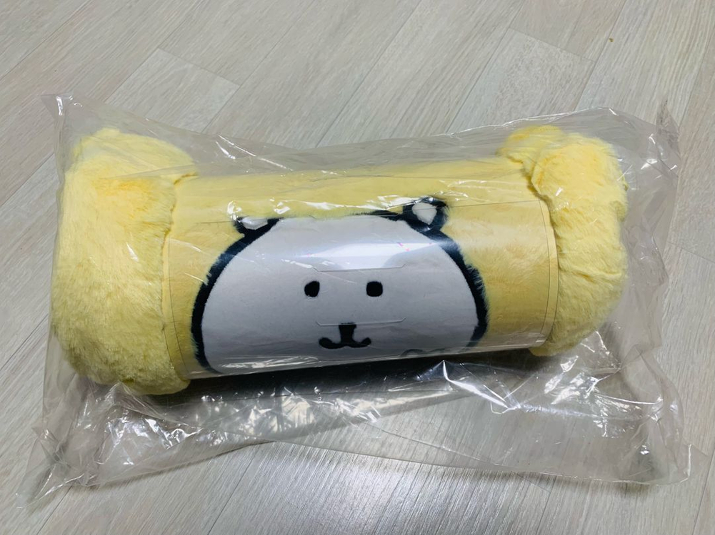 나가노 농담곰 쿠션 담요 미개봉 이미지