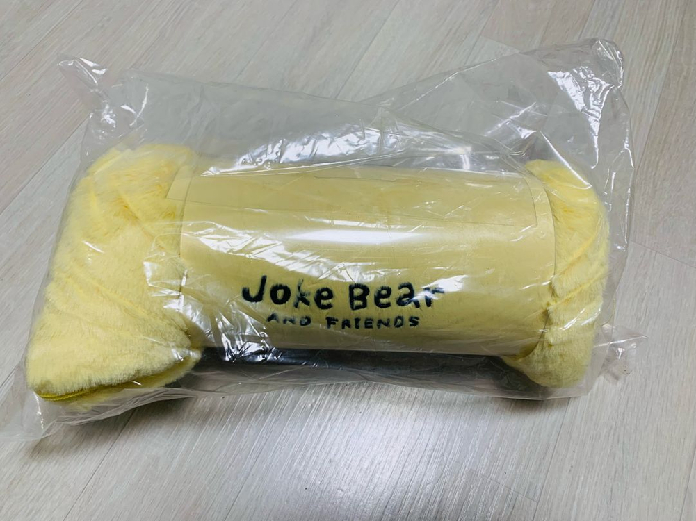 나가노 농담곰 쿠션 담요 미개봉 이미지