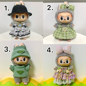 (4벌일괄) 라부부 옷 세트 인형x