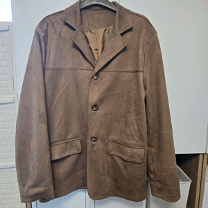 카멜브라운 스웨이드자켓 이미지