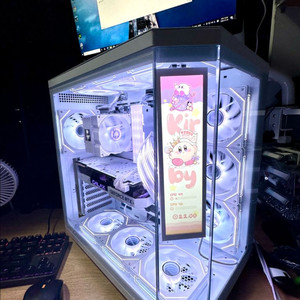 RTX 5060 새 그래픽카드 장착! 화이트 감성 게이밍 PC 완성형 이미지