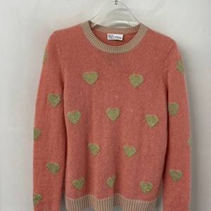 RED 발렌티노 하트 캐시미어 니트 S