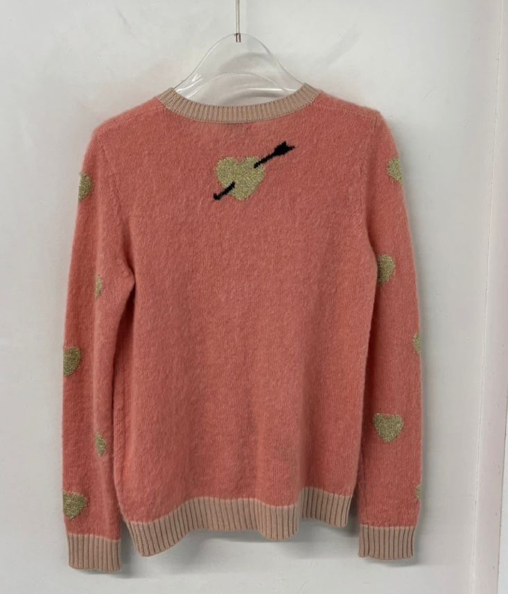 RED 발렌티노 하트 캐시미어 니트 S--1