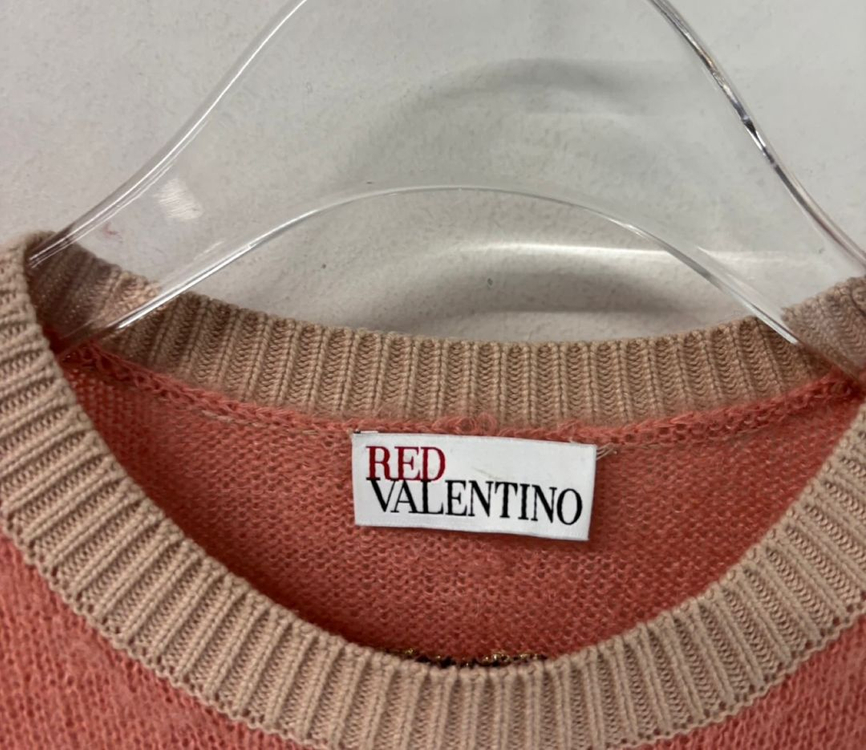RED 발렌티노 하트 캐시미어 니트 S--2