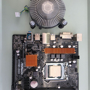 ASRock H110M-DGS + G4400(쿨러포함) 이미지