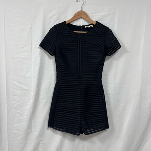 마쥬(MAJE) 스트라이프 점프수트