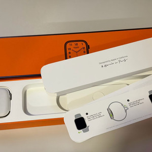 애플워치 에르메스 8 45mm 실버 (애케플 26.6.22까지) 이미지