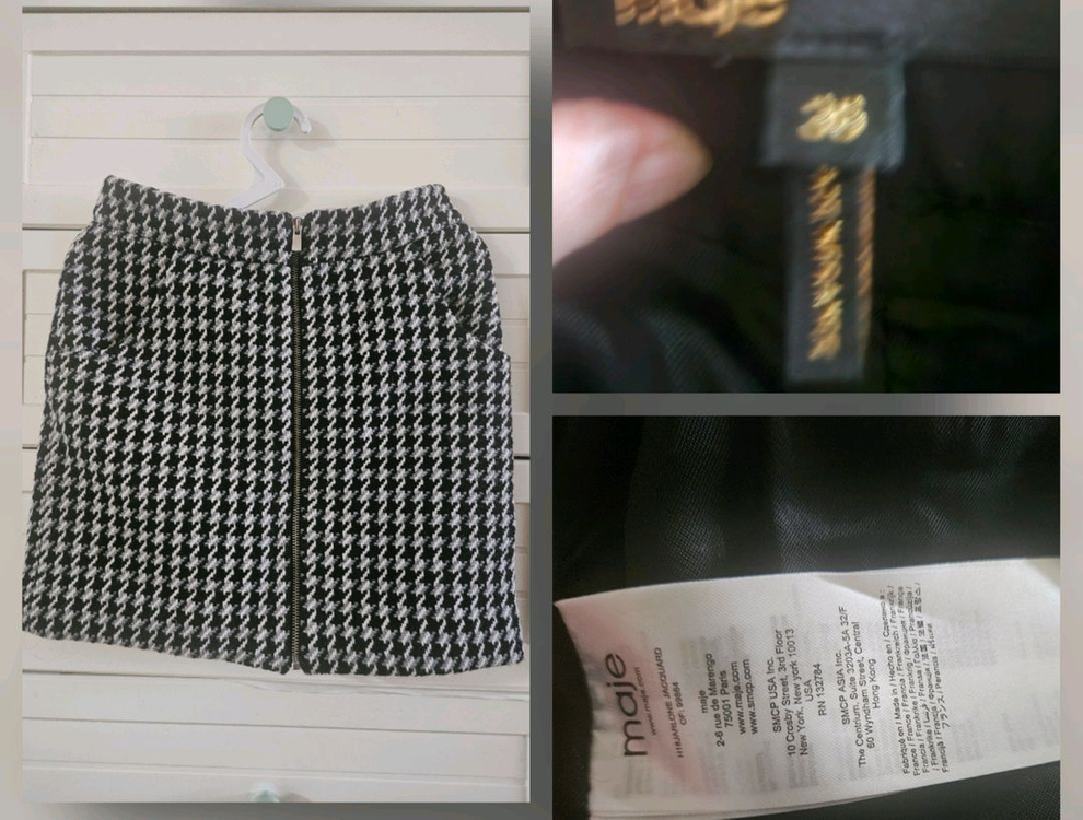 마쥬 정품 스커트 36--1