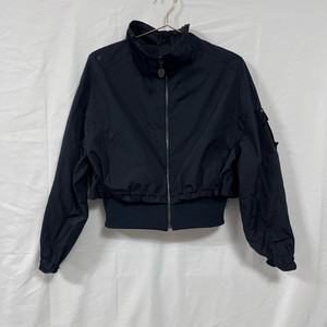 [한섬] 타임 모크넥 레이어 패널 점퍼