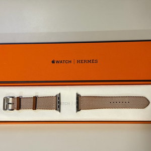 에르메스 Toile H 싱글투어 골드/에크류 44/45/46mm 애플워치 스트랩 이미지