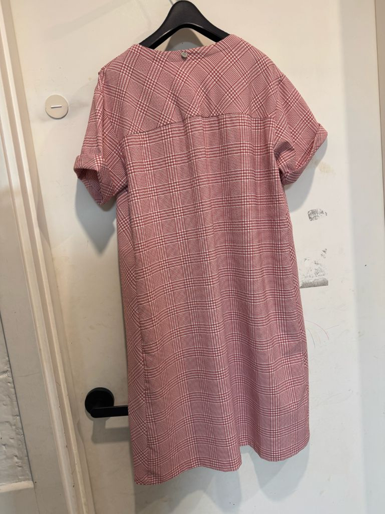 써스데이아일랜드 체크 프릴포인트 체크 원피스 이미지