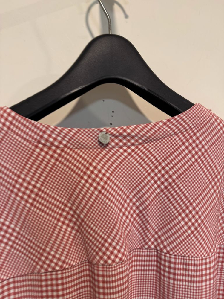 써스데이아일랜드 체크 프릴포인트 체크 원피스 이미지