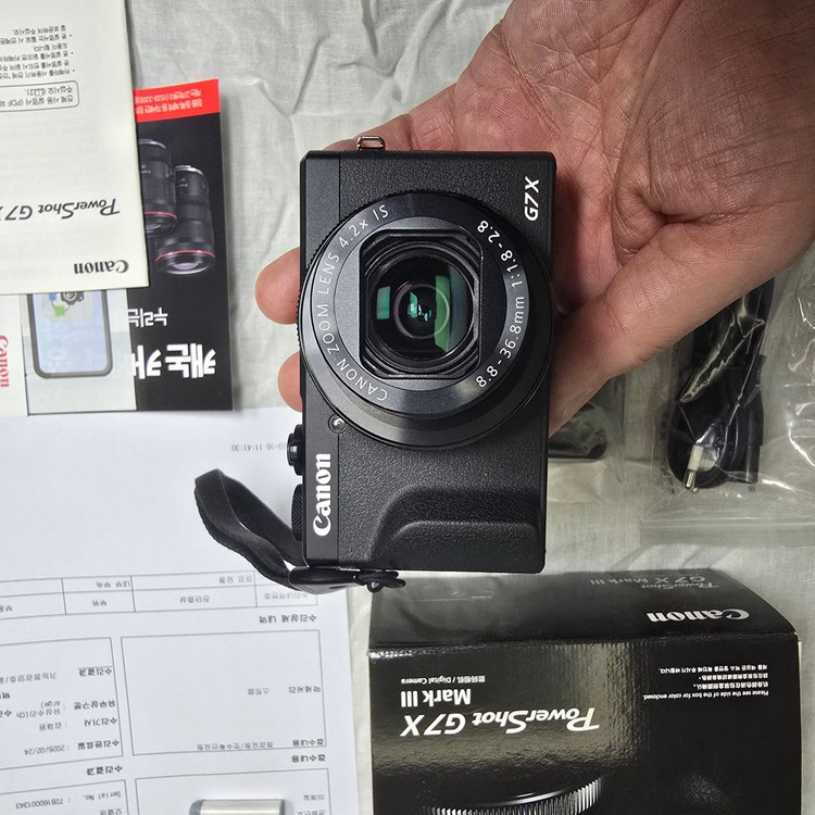 컴팩트 디지털카메라 캐논 g7x mark3--2