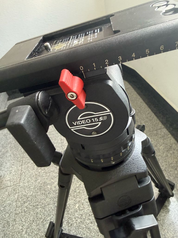 셔틀러 비디오 15sb, 2단트라이, 사각슈(플레이트포람(사진))(sachtler video 15sb)가방없음 이미지