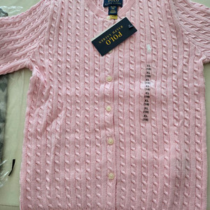 폴로 걸즈 가디건xl 이미지