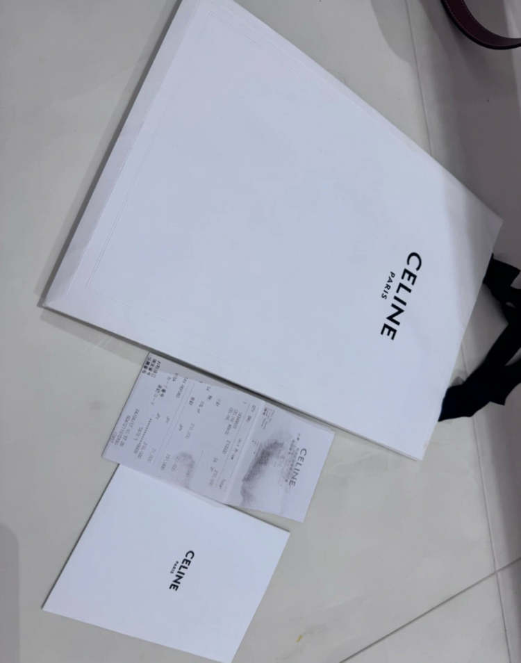 셀린느 트리오페 버킷백 스몰 카프스킨 이미지