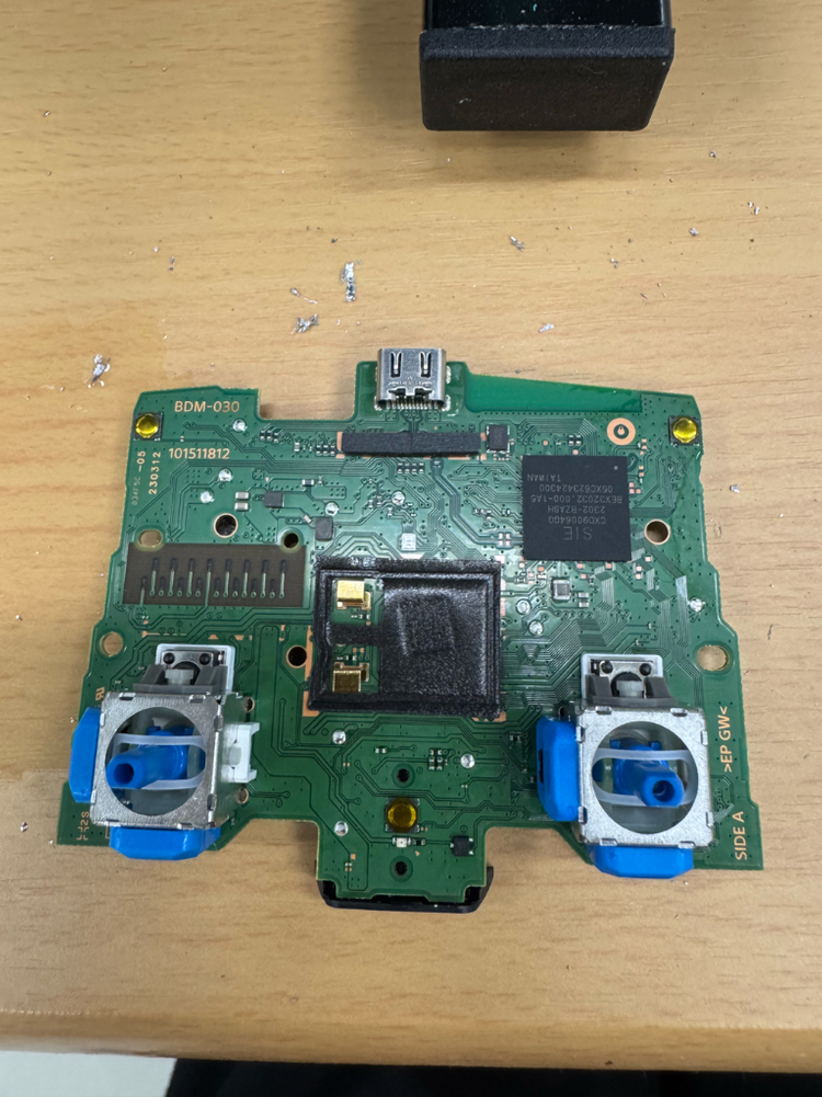 듀얼센스 TMR개조, 배터리 대용량 변경--3