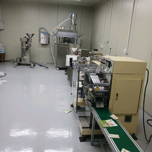 코인육수 제조 전체 기계라인 (분쇄기,pdp포장기계,분진기,검출기,타정기,이송기)등 이미지