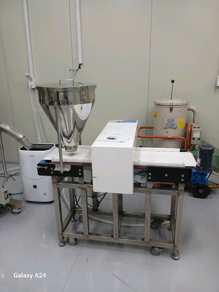 코인육수 제조 전체 기계라인 (분쇄기,pdp포장기계,분진기,검출기,타정기,이송기)등 이미지