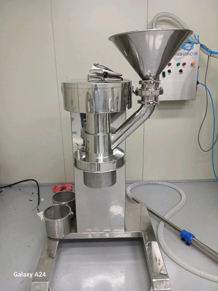 코인육수 제조 전체 기계라인 (분쇄기,pdp포장기계,분진기,검출기,타정기,이송기)등 이미지