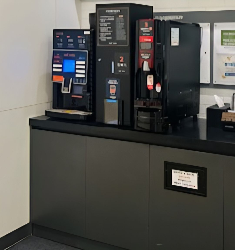 무인커피 커피머신 세트--2