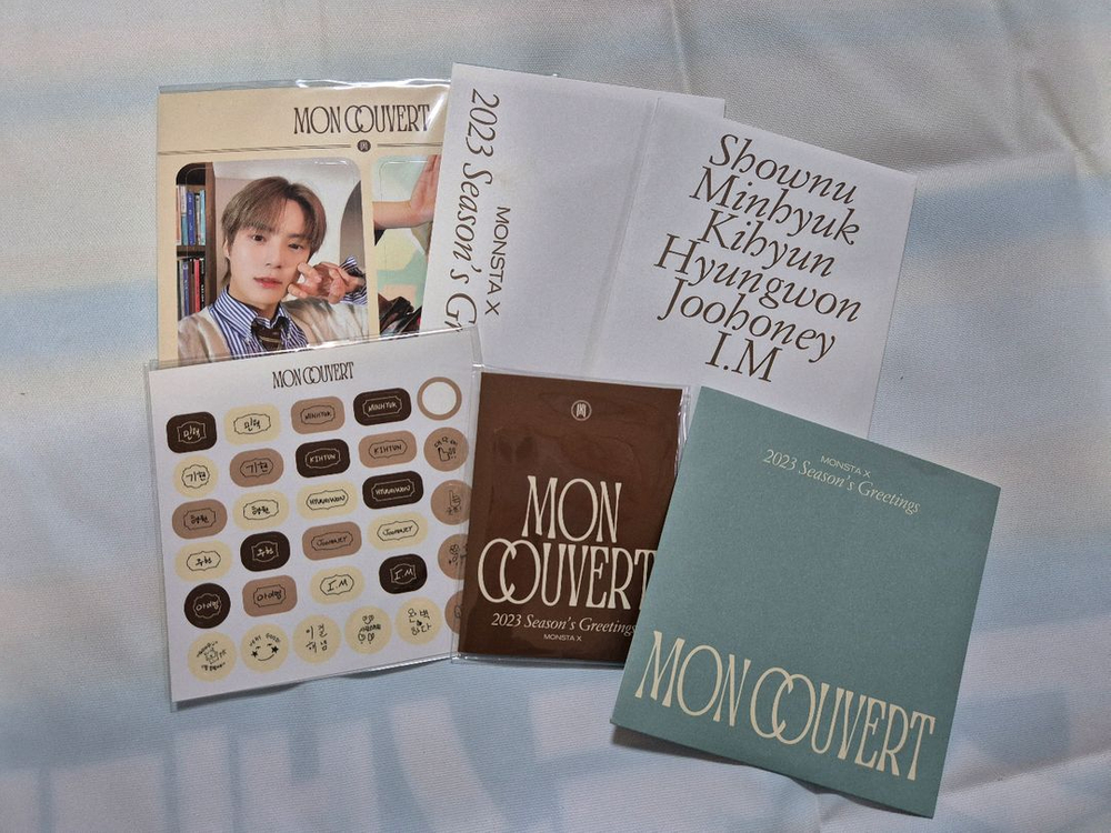 급처) 몬스타엑스 2021,23 시그 포카,증사,엽서,포스터 세트 이미지