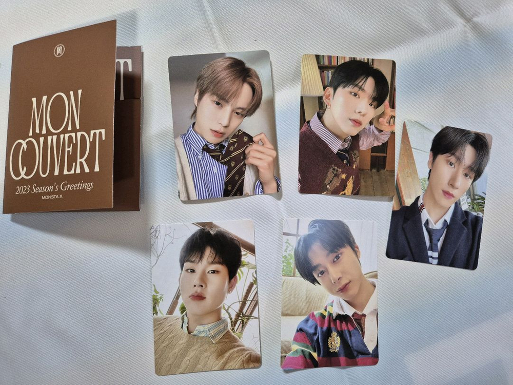 급처) 몬스타엑스 2021,23 시그 포카,증사,엽서,포스터 세트 이미지