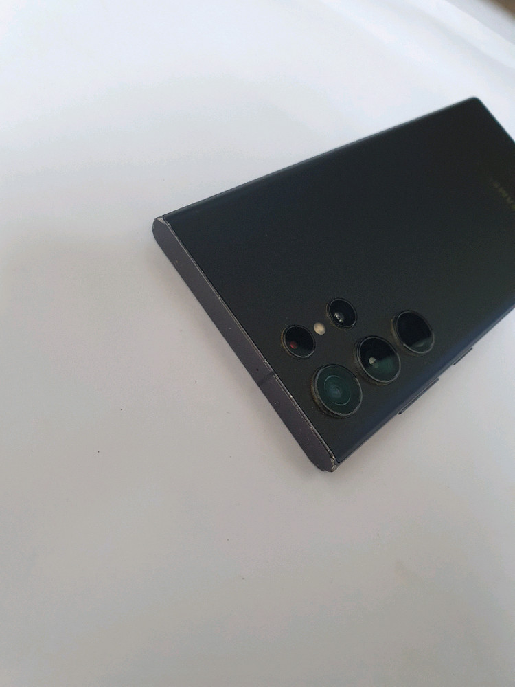 갤럭시 S22울트라 무잔상 256기가 블랙--2