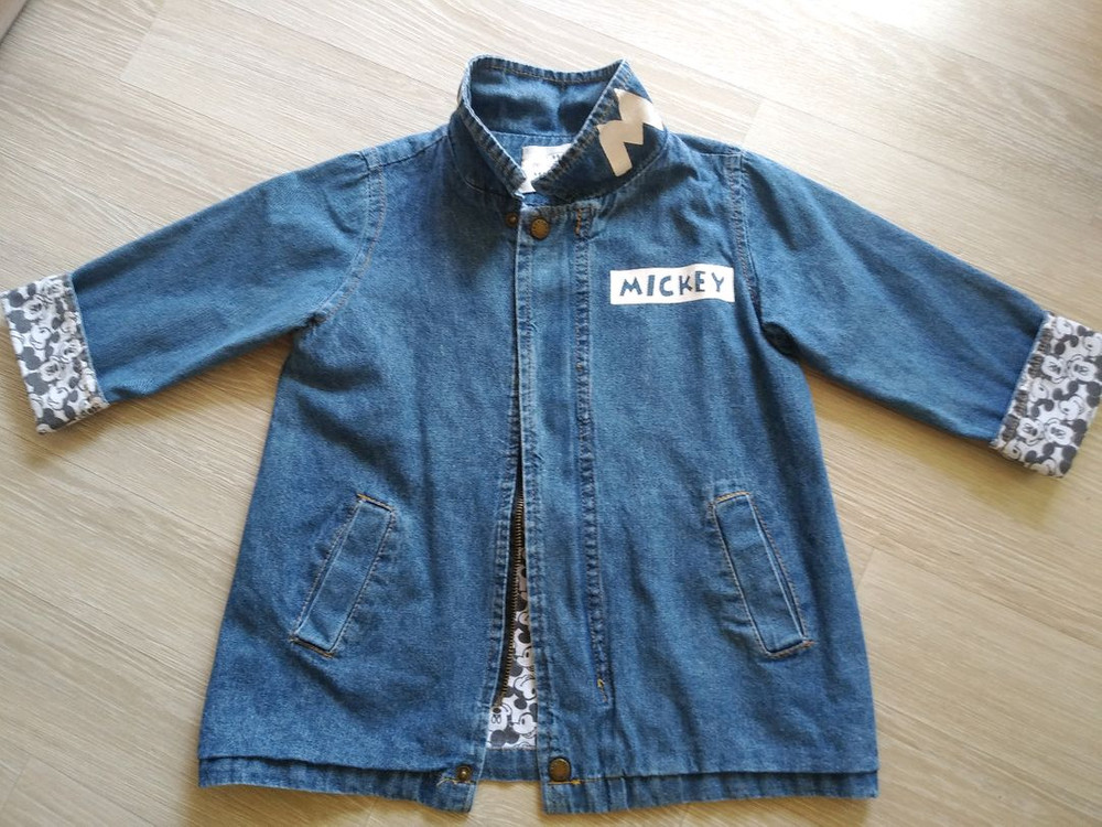 여아옷 130 프랜치캣 잠바,청쟈켓 이미지