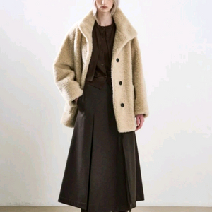 시스템양털 코트