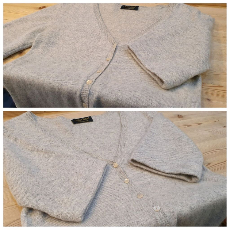 55.Cashmere 크롭 가디건--4