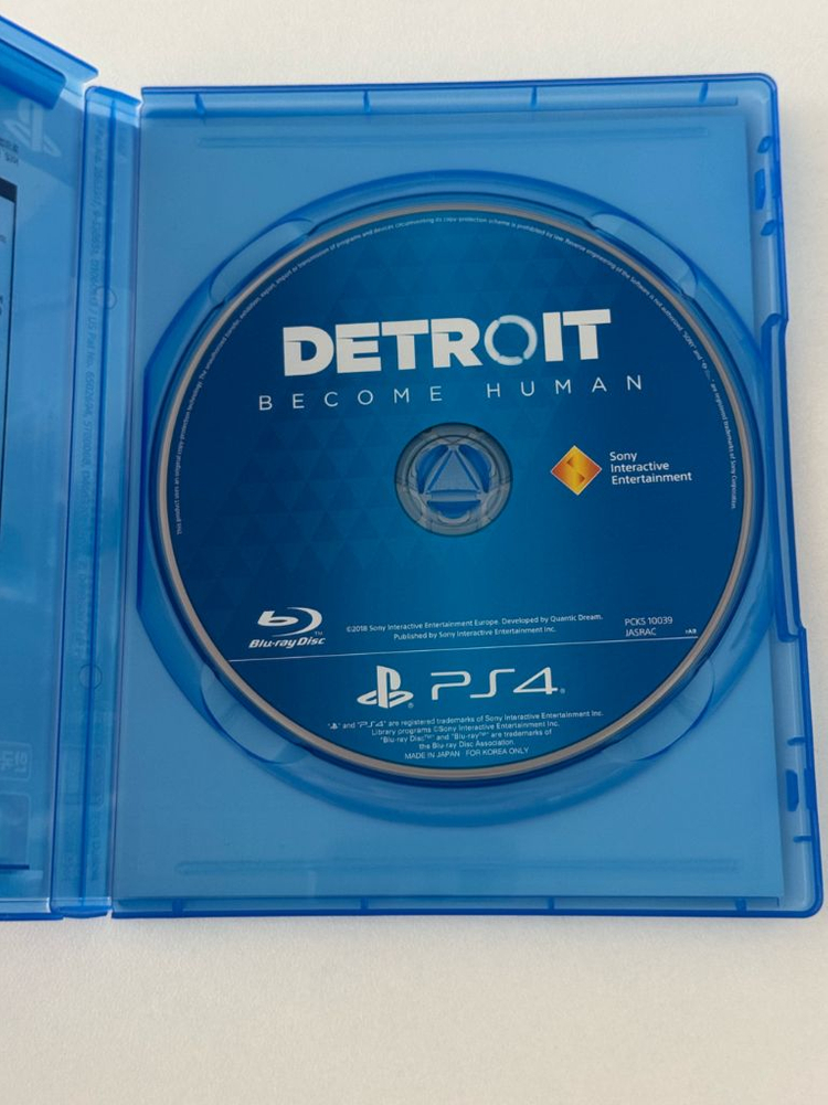 PS4 디트로이트 비컴휴먼--1