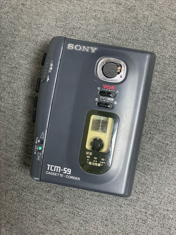 소니 TCM-59 워크맨 카세트 플레이어--0