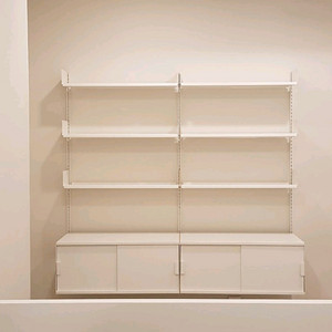 레어로우 시스템 225 벽선반 화이트색상 이미지