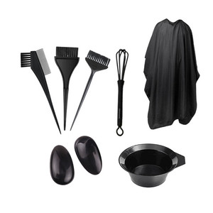 새 헤어 염색키트 셀프 염색볼 브러시 믹싱볼 헤어샵 미용 탈색 세트9번 이미지