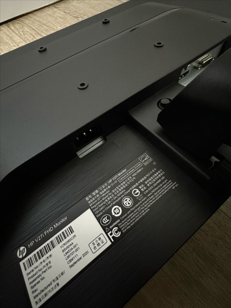 HP V27i 27인치 IPS 75HZ 모니터 이미지