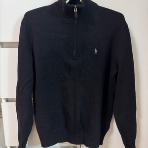 폴로 반집업 니트 s