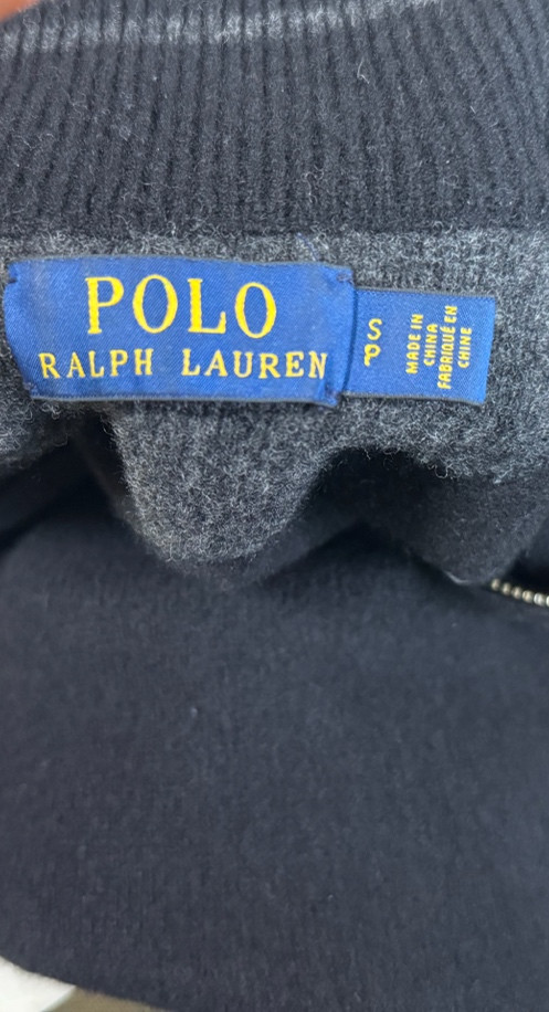 폴로 반집업 니트 s--2