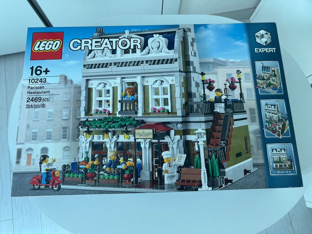 레고 10243 CREATOR 파리의 레스토랑--1